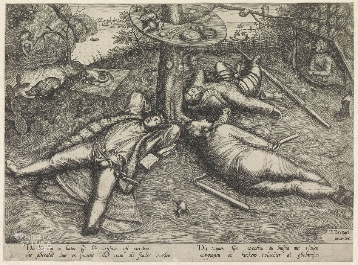 Pieter van der Heyden, Kukania, Pieter Bruegel, sztuka niderlandzka, Niezła Sztuka