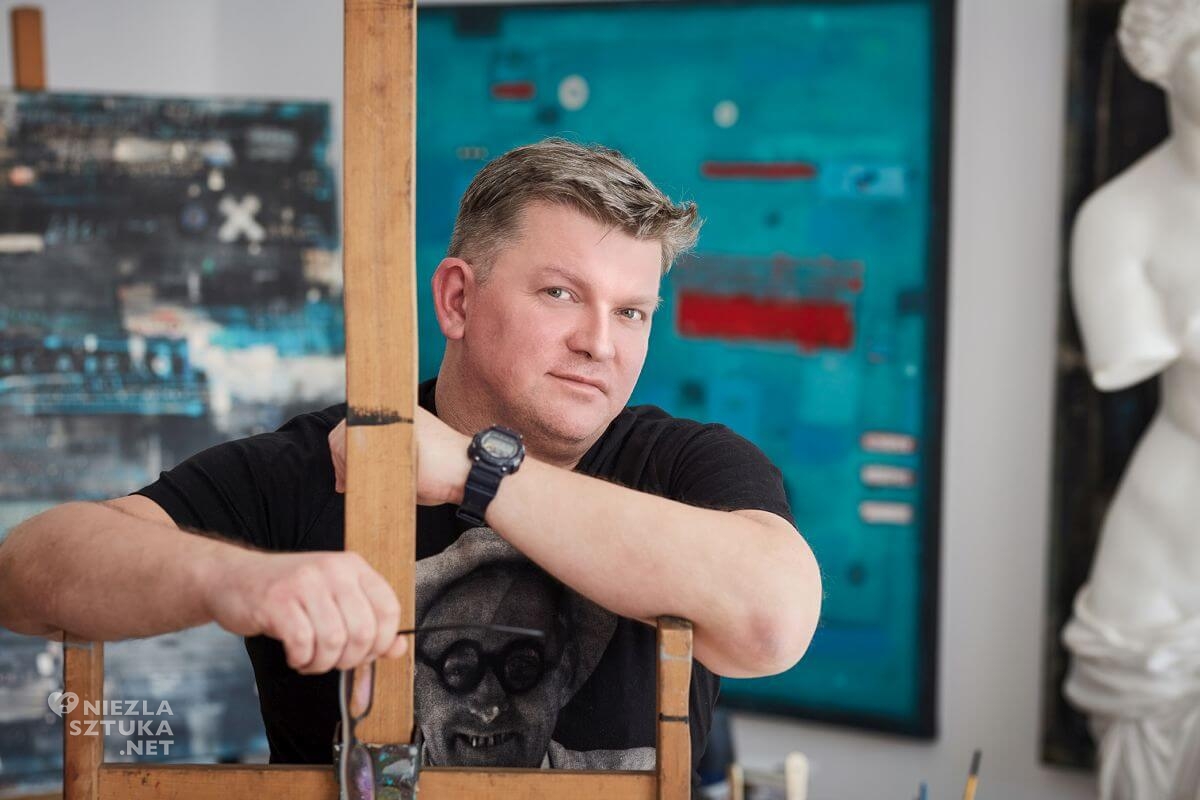 Piotr Czajkowski malarstwo grafika, wywiad z malarzem, Niezła Sztuka