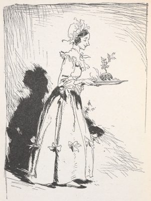 Arthur Rackham, Opowieść wigilijna, ilustracja, literatura angielska, Charles Dickens, Niezła Sztuka