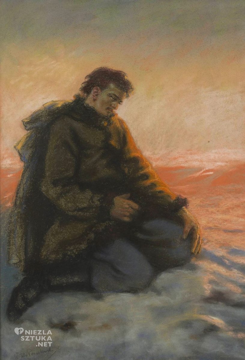 Witold Pruszkowski, Anhelli, Słowacki, literatura, malarstwo, sztuka polska, romantyzm, Niezła Sztuka