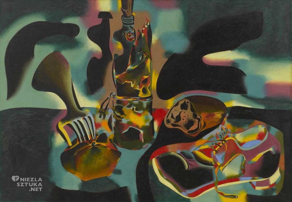 Joan Miró, Martwa natura ze starym butem, sztuka współczesna, sztuka hiszpańska, sztuka katalońska, Niezła Sztuka