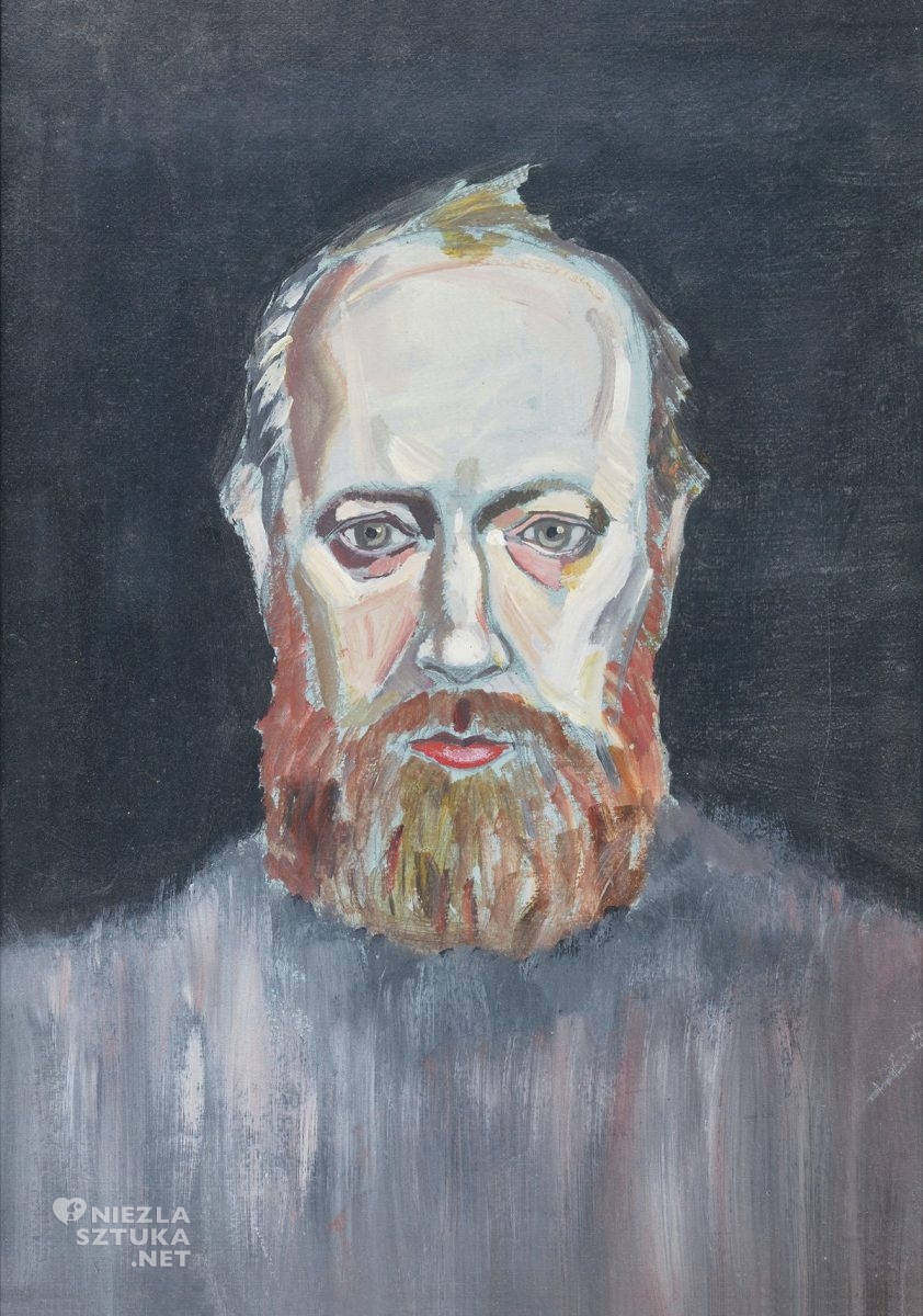 Józef Sowada, Autoportret trumienny, sztuka współczesna, sztuka polska, Niezła Sztuka