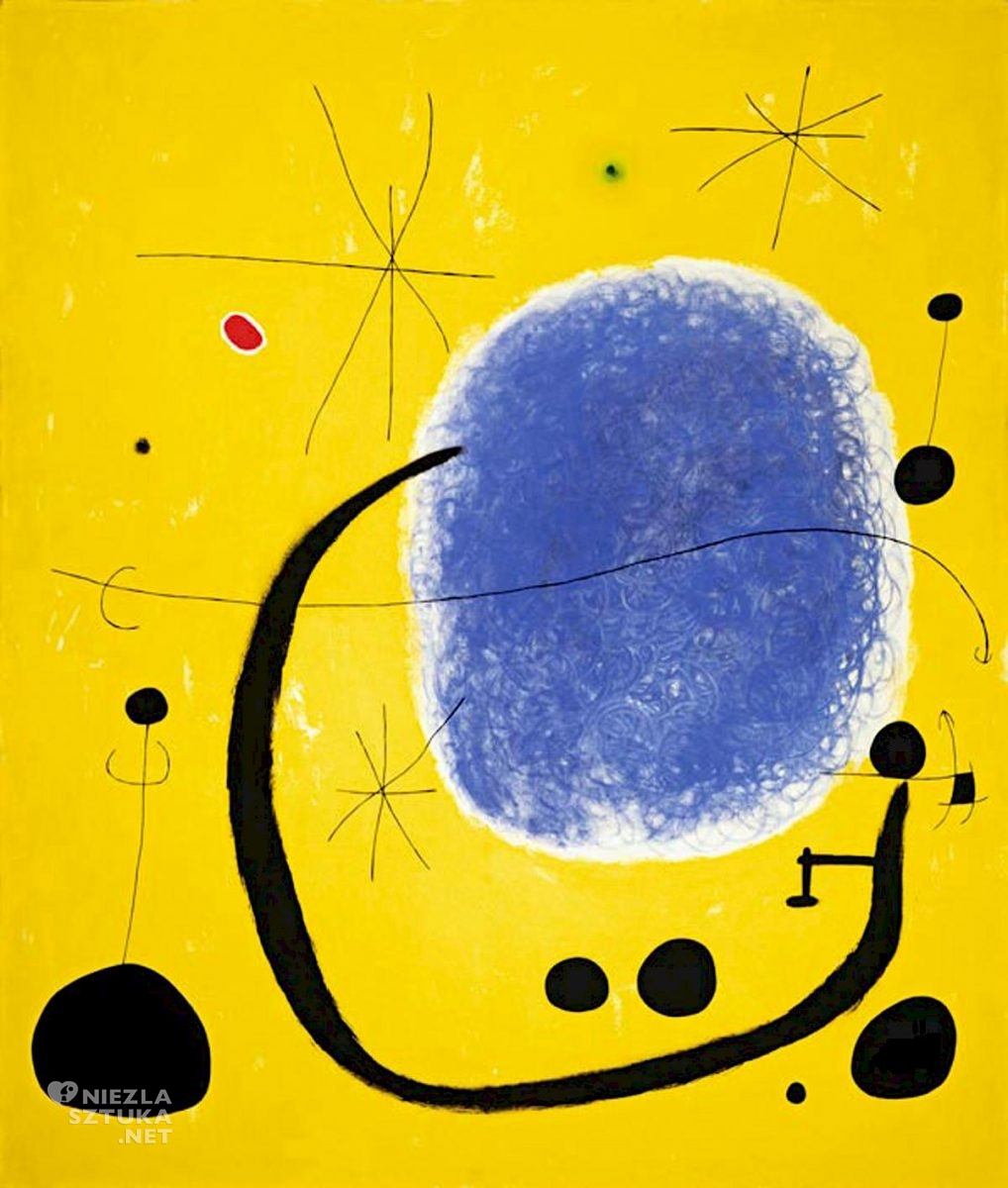 Joan Miró, Złoto lazuru, sztuka współczesna, sztuka hiszpańska, sztuka katalońska, Barcelona, Niezła Sztuka