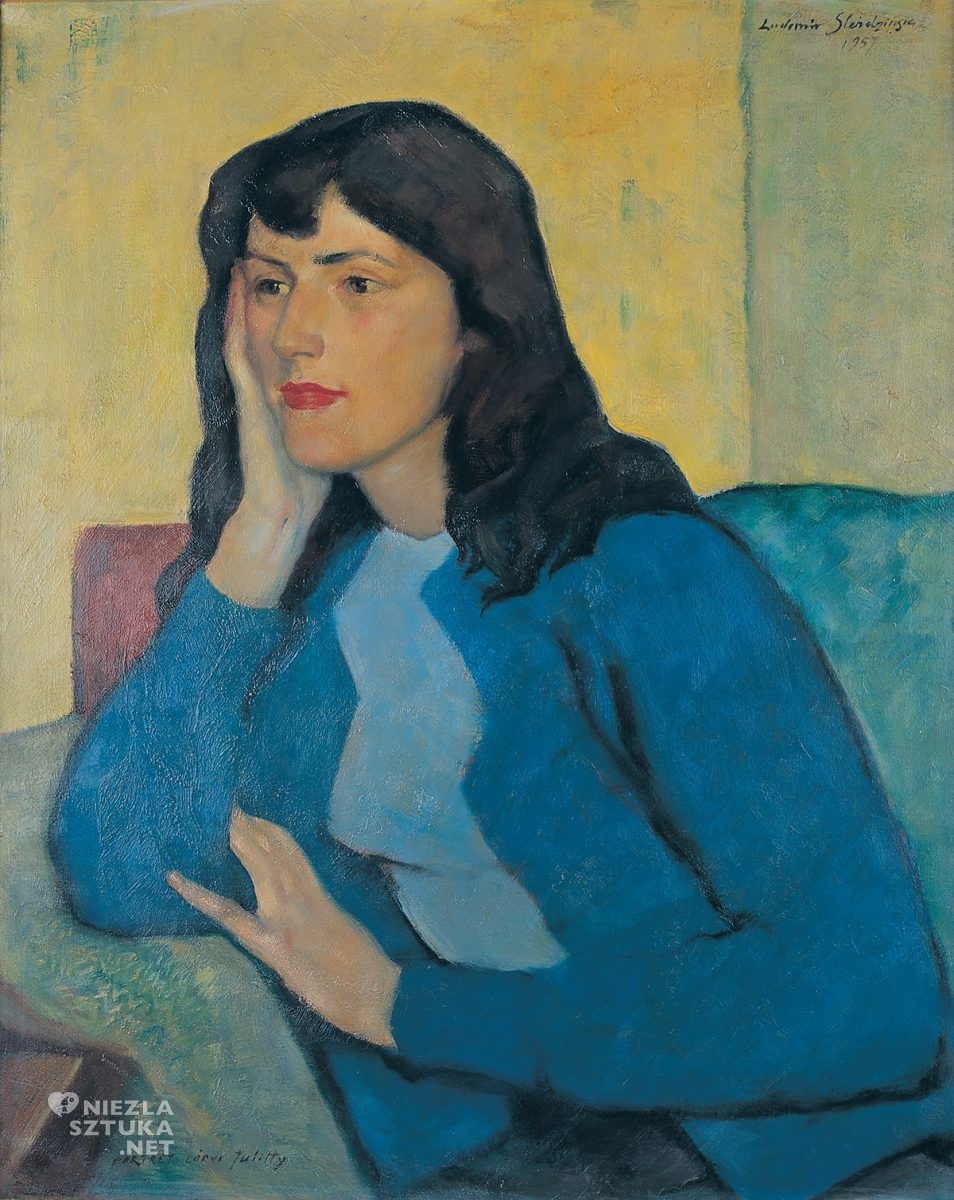 Ludomir Sleńdziński, Portret córki Julitty, Julitta Ślendzińska, Galeria Slendzińskich, Niezła sztuka