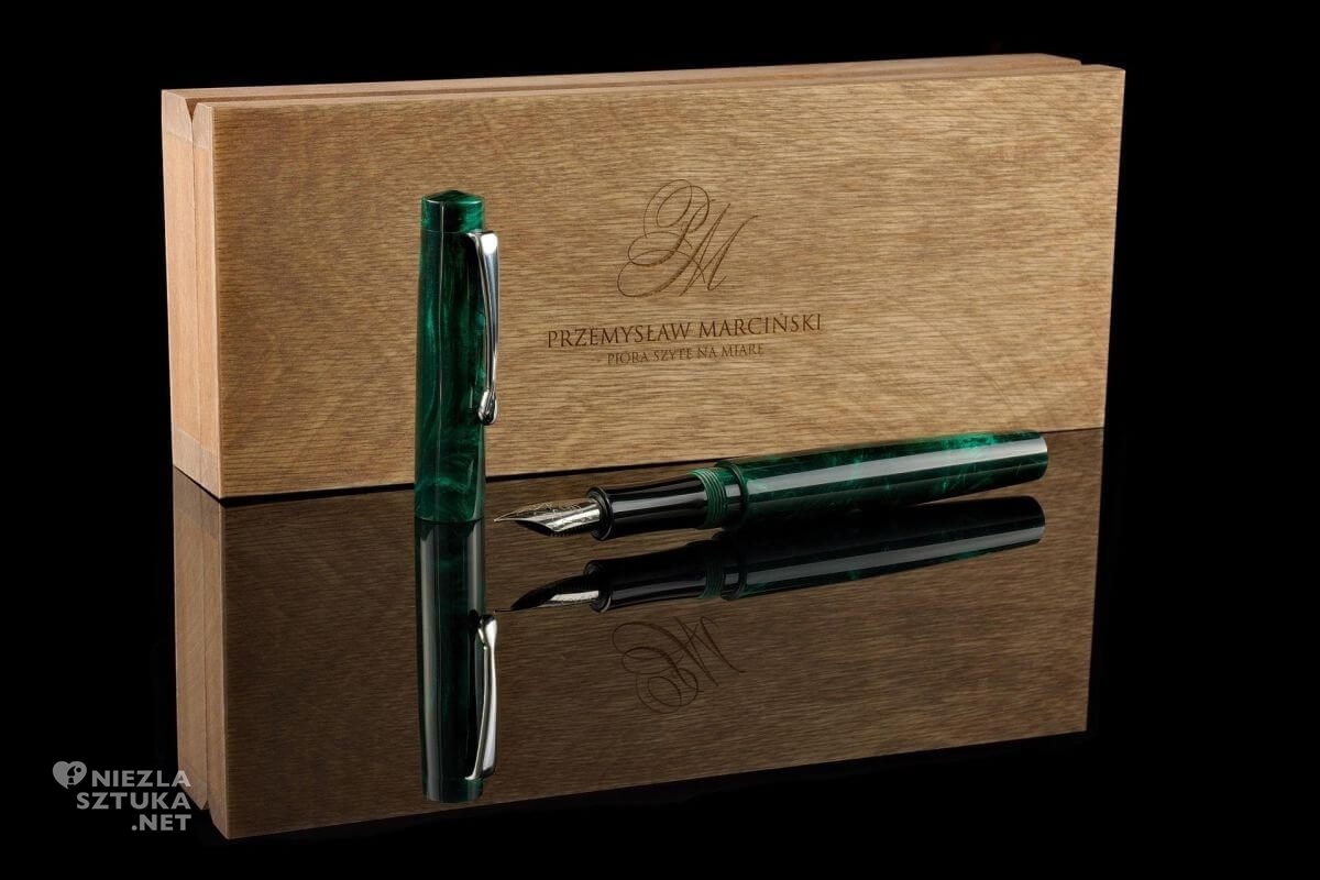 Przemysław Marciński - Pióra szyte na miarę, pióra wieczne ręcznie robione, Niezła sztuka