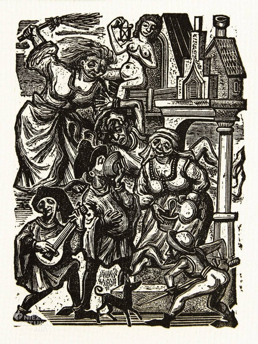 Maria Hiszpańska-Neumann, ilustracje, książki, grafika, Niezła sztuka