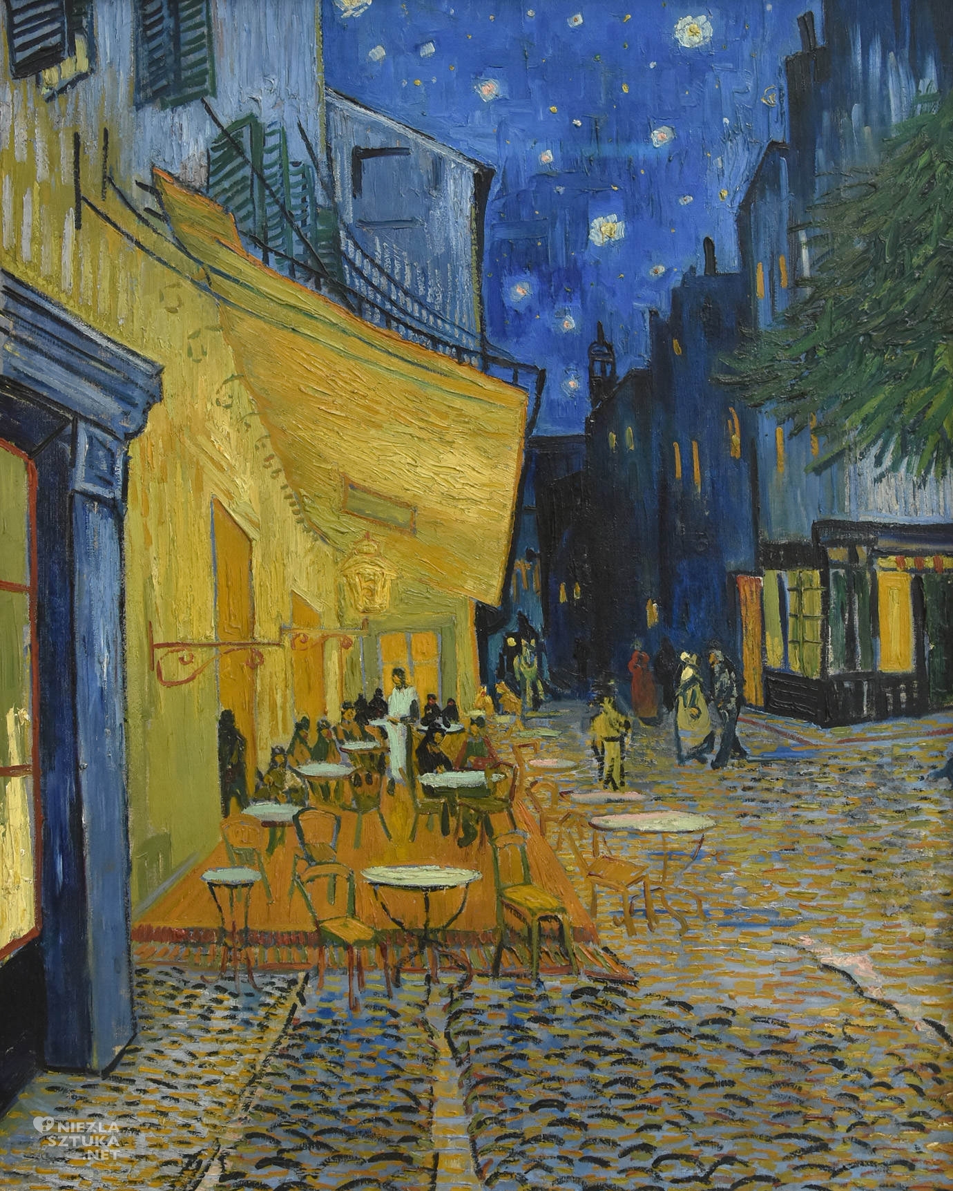 Vincent van Gogh, Taras kawiarni w nocy, Arles, Niezła sztuka