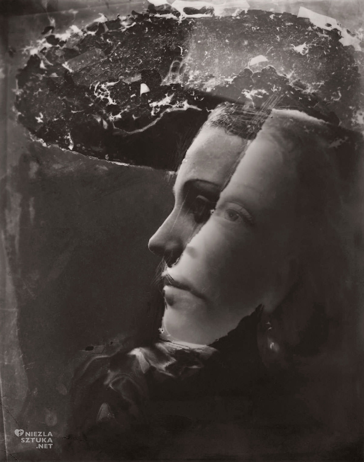 Dora Maar, Podwójny portret z kapeluszem, fotografia, sztuka współczesna, kobiety w sztuce, Niezła Sztuka