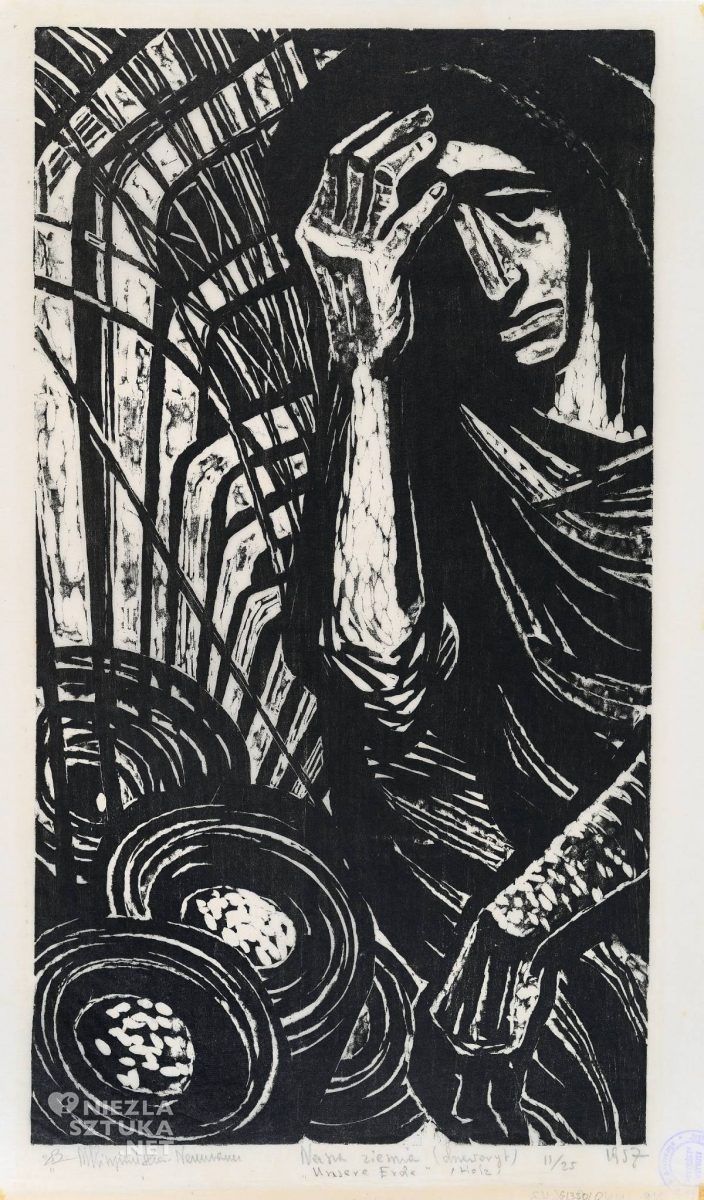 Maria Hiszpańska-Neumann, Nasza Ziemia, grafika, Niezła sztuka