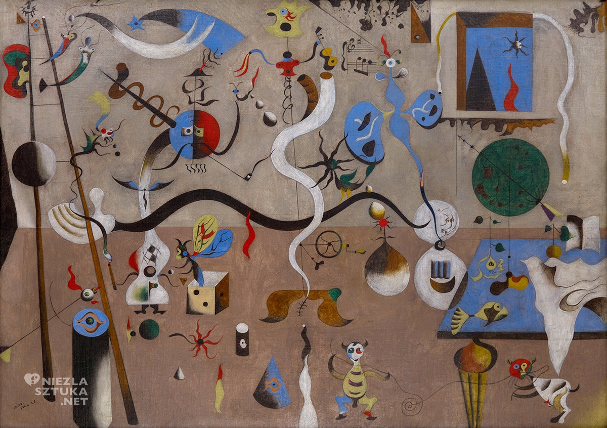 Joan Miró, Karnawał Arlekina, niezła sztuka