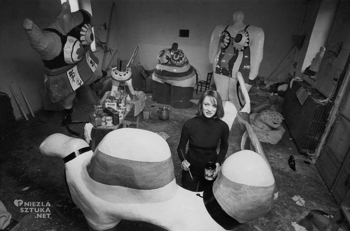 Niki de Saint Phalle, Vogue, fotografia, sztuka współczesna, kobiety w sztuce, artystka, Niezła Sztuka