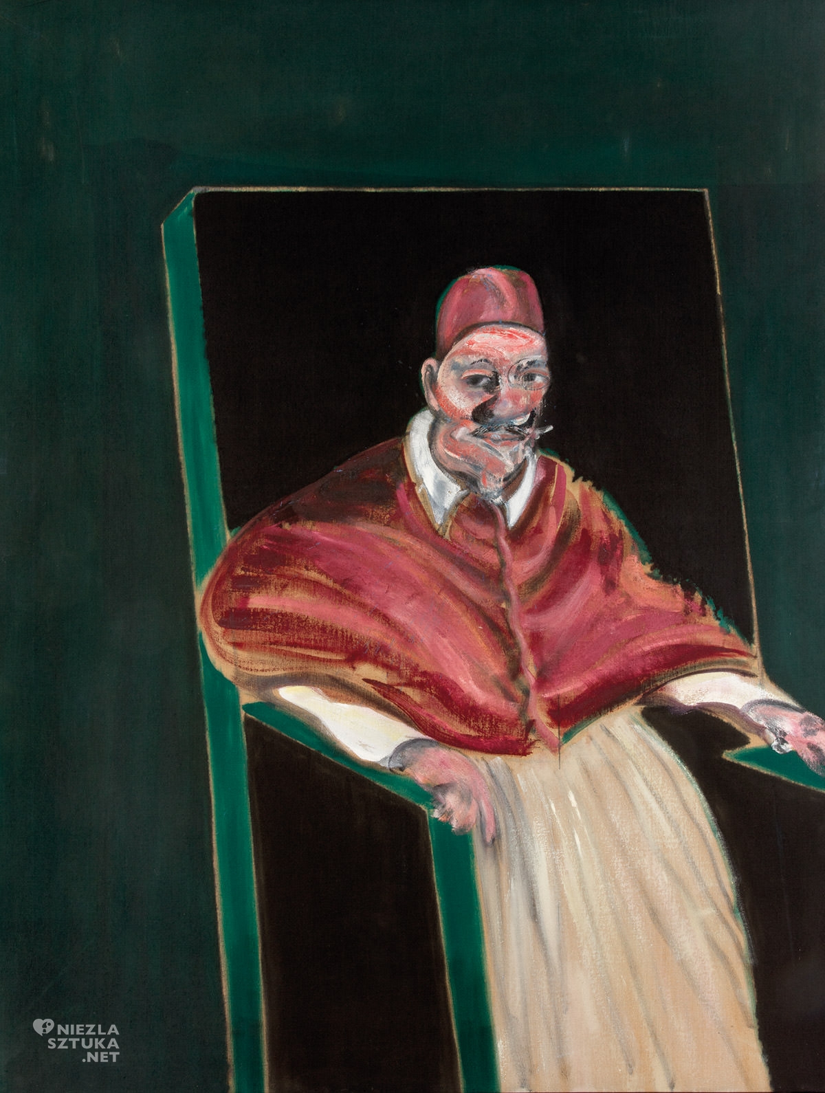 Francis Bacon, Studium papieża II, sztuka współczesna, Muzea Watykańskie, Niezła Sztuka