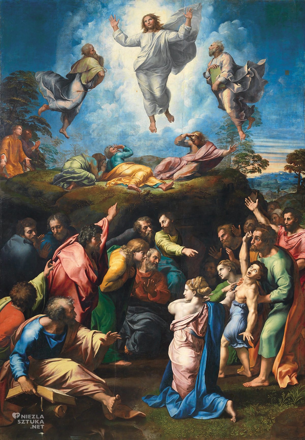 Rafael, Przemienienie Pańskie, sztuka włoska, Muzea Watykańskie, Niezła Sztuka
