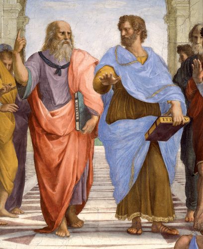 Rafael, Szkoła Ateńska, sztuka włoska, detal, Muzea Watykańskie, Niezła Sztuka