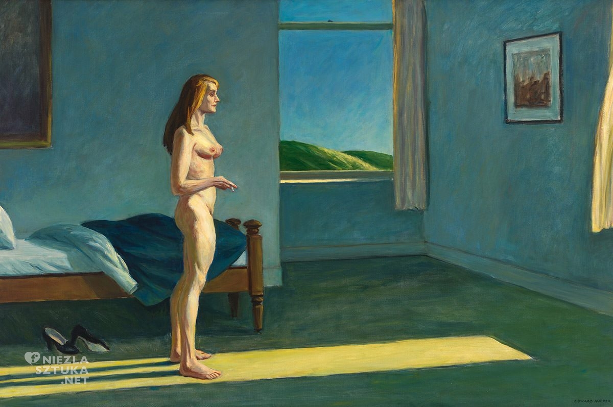 Edward Hopper, Kobieta w słońcu, malarstwo, realizm, Niezła Sztuka