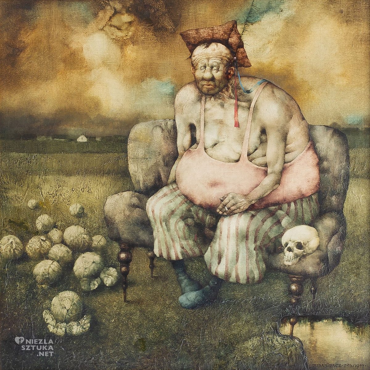 Jerzy Duda-Gracz, Hamlet polny, malarstwo, sztuka polska, niezła sztuka