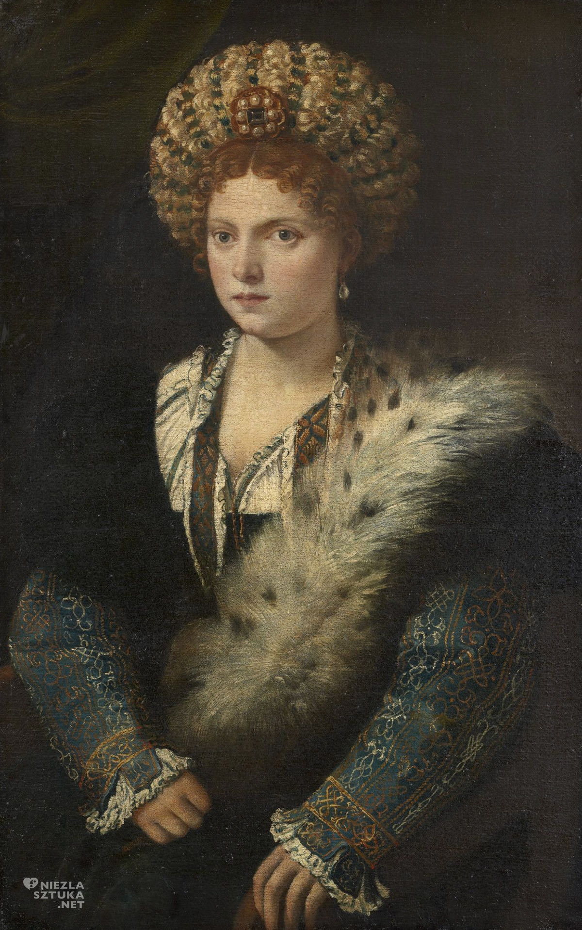 Tycjan, Izabela d'Este, sztuka włoska, renesans, Niezła Sztuka
