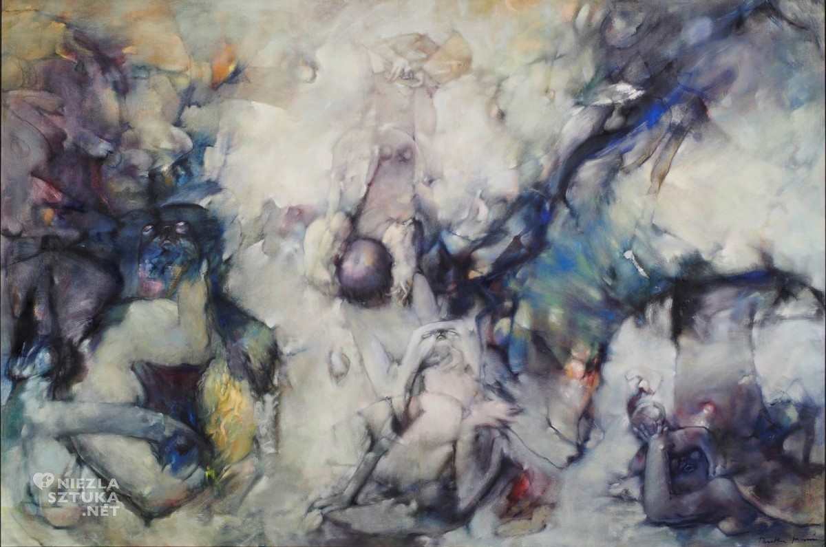 Dorothea Tanning, Psy Cythery, surrealizm, sztuka surrealistyczna, kobiety w sztuce, niezla sztuka