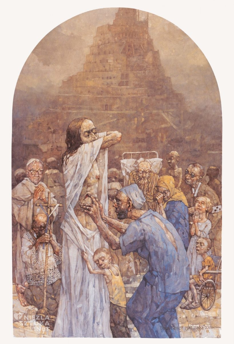 Jerzy Duda-Gracz, Golgota jasnogórska, sztuka polska, sztuka współczesna, Jasna Góra, Niezła Sztuka
