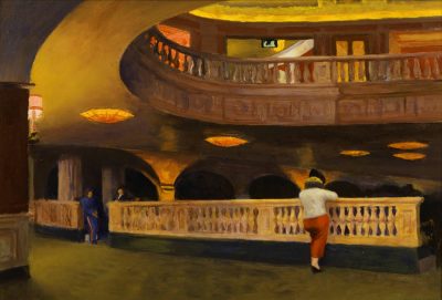 Edward Hopper, Teatr Sheridan, malarstwo, realizm, Niezła Sztuka