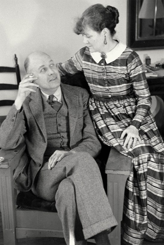 Edward Hopper z żoną Josephine, Bernard Hoffman, fotogradia, Niezła Sztuka