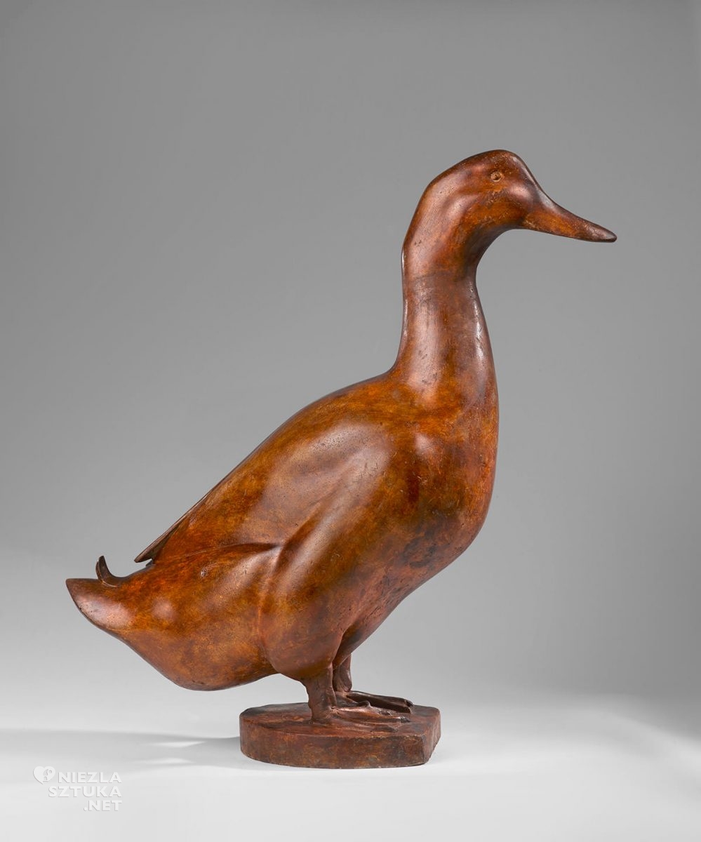 Magdalena Gross, Kaczor, rzeźba, figurka, sztuka polska, kobiety w sztuce, Niezła Sztuka