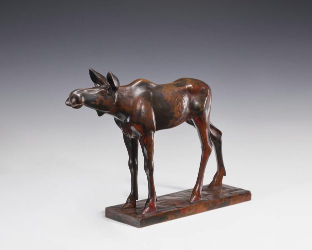 Magdalena Gross, Młody Łoś, rzeźba, sztuka polska, Niezła Sztuka