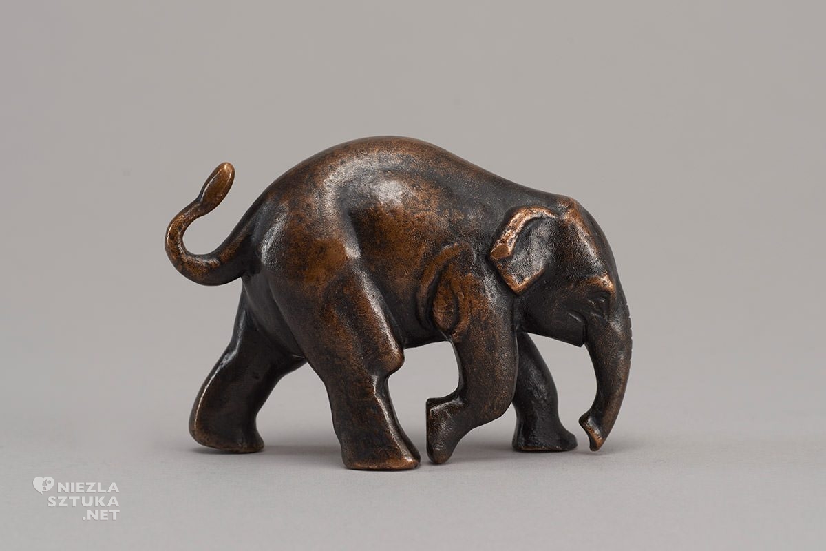 Magdalena Gross, Słoń, rzeźba, sztuka polska, Niezła Sztuka