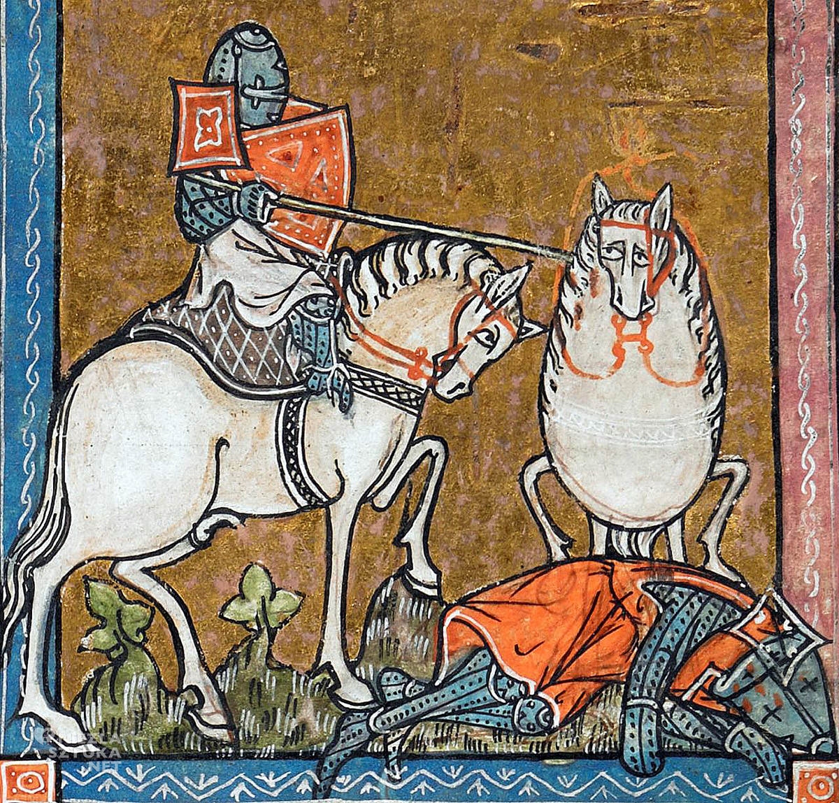 Ilustracje, średniowiecze, L'histoire de Merlin, Niezła Sztuka