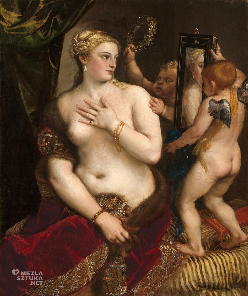 Tycjan, Wenus z lustrem, sztuka włoska, renesans, Niezła Sztuka