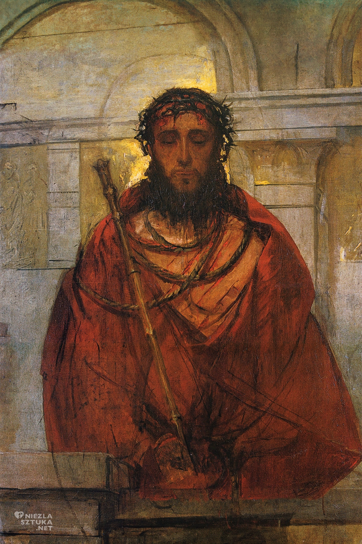 Adam Chmielowski, Ecce Homo, sztuka polska, sztuka religijna, malarstwo religijne, Niezła Sztuka