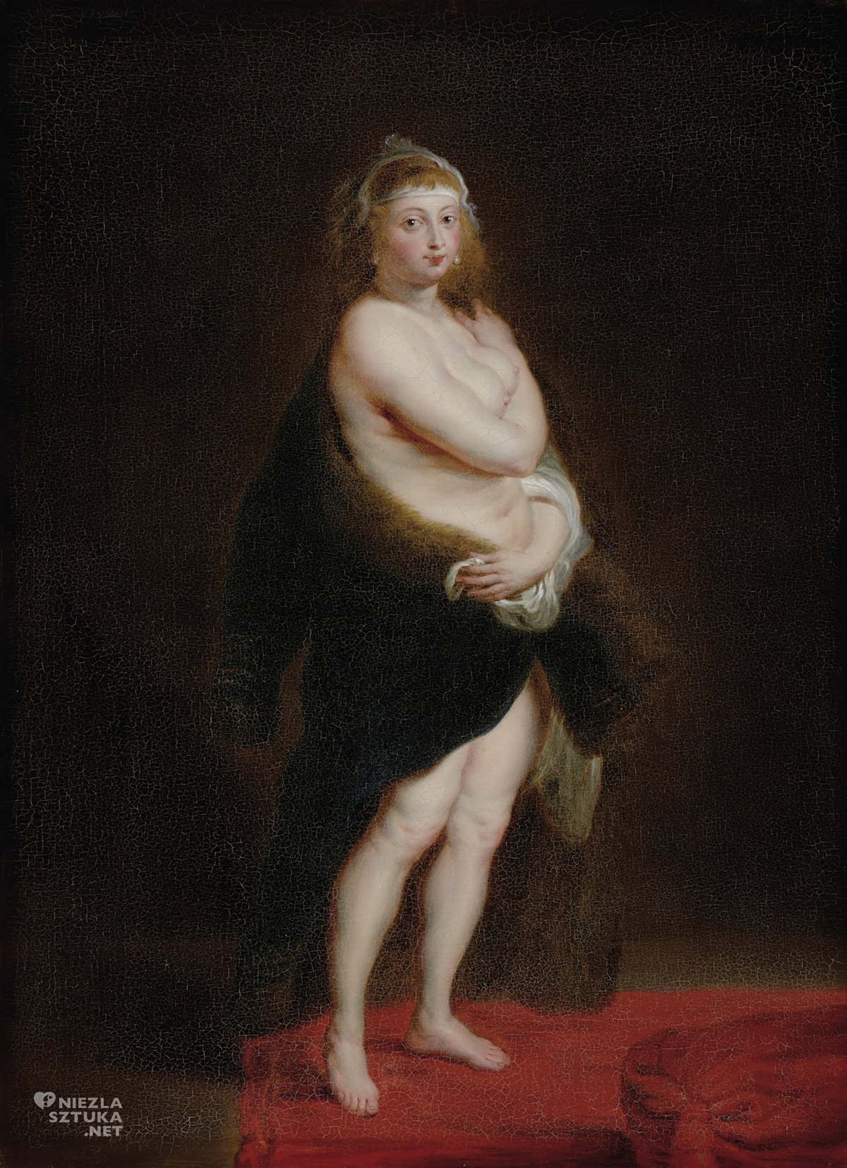 Adam Braun, Helena Fourment w futrze, Rubens, kopia, niezła sztuka