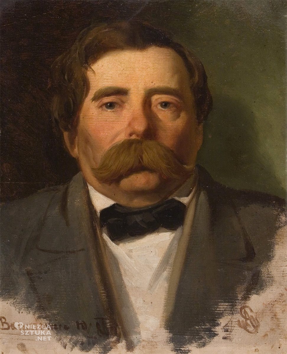 Artur Grottger, Obywatel z Barszczowic, sztuka polska, malarstwo polskie, Niezła Sztuka