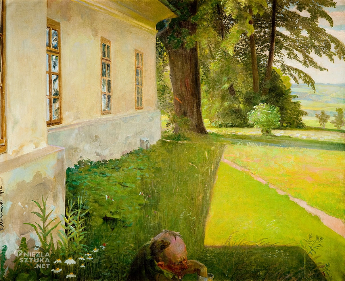 jacek malczewski, dwór w Lusławicach, Lusławice, desa, niezła sztuka