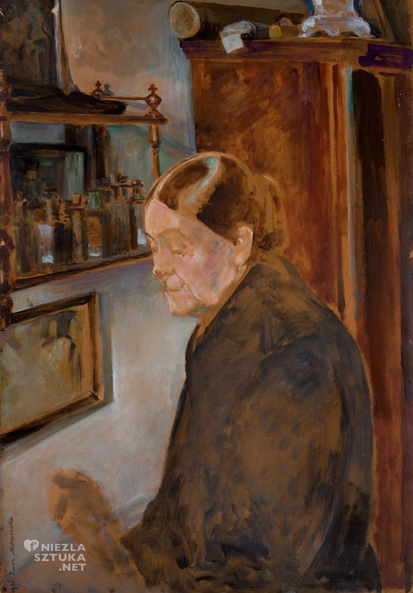 Jacek Malczewski, siostra, Bronisława, Lusławice, niezła sztuka