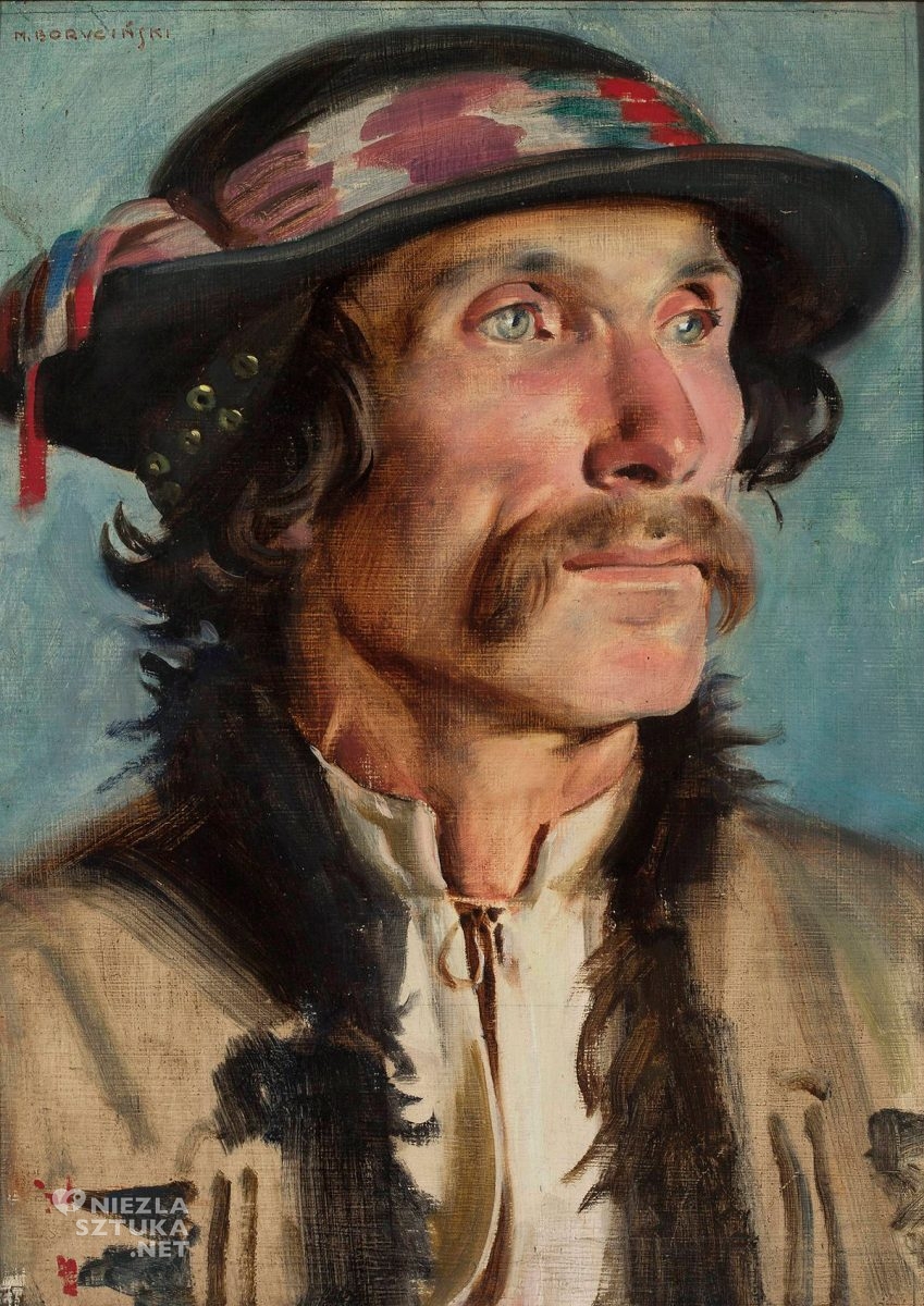 Michał Boruciński, Hucuł, sztuka polska, malarstwo polskie, Niezła Sztuka