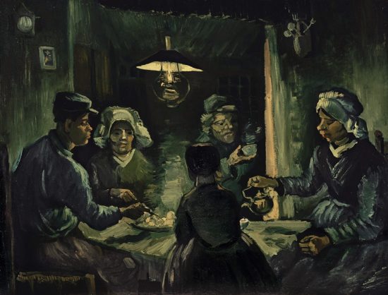 Vincent van Gogh, Jedzący kartofle, sztuka niderlandzka, Niezła Sztuka