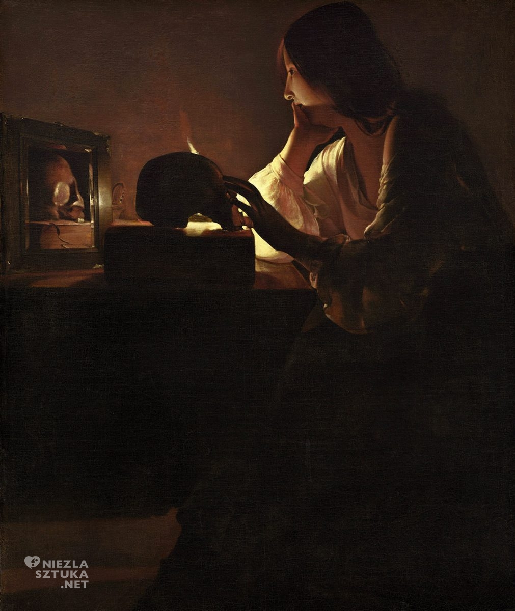 Georges de La Tour, Pokutująca Magdalena, barok sztuka religijna, Niezła Sztuka