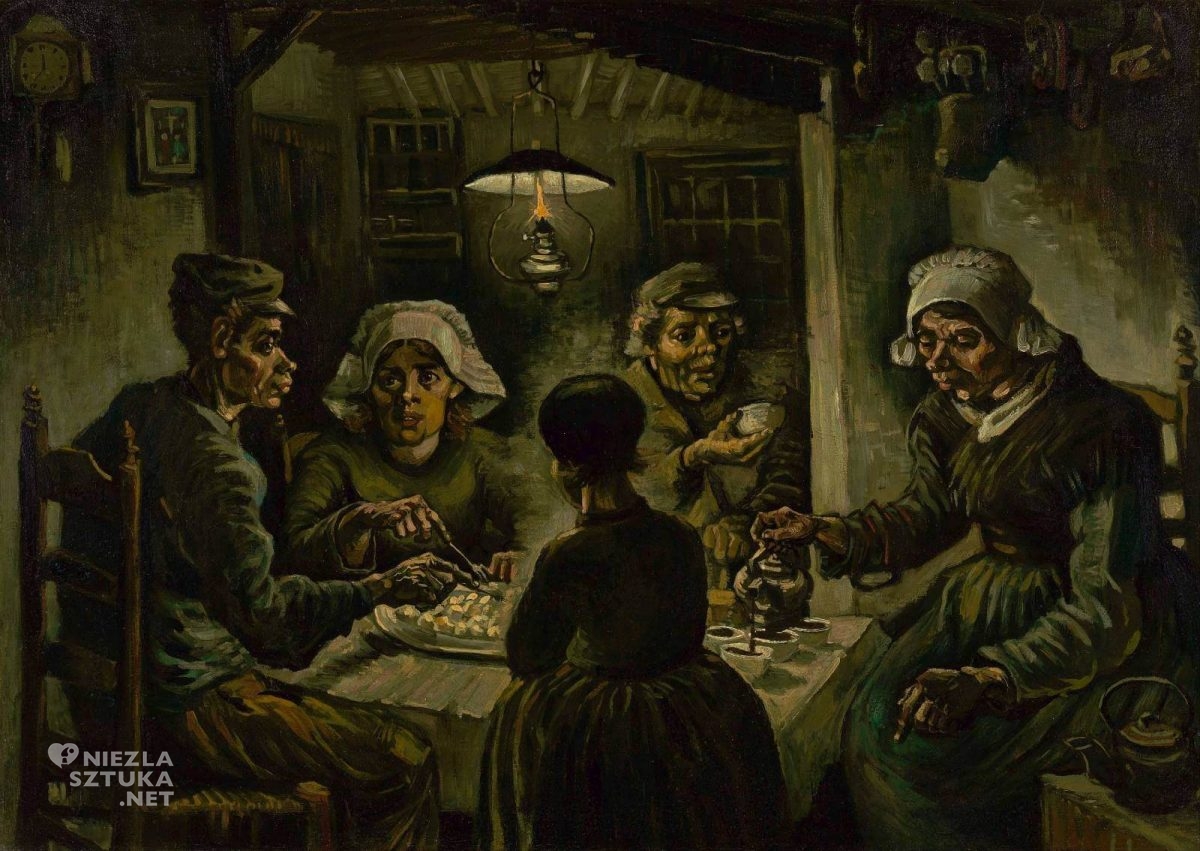 Vincent van Gogh, Jedzący kartofle, malarstwo, sztuka światowa, Niezła Sztuka