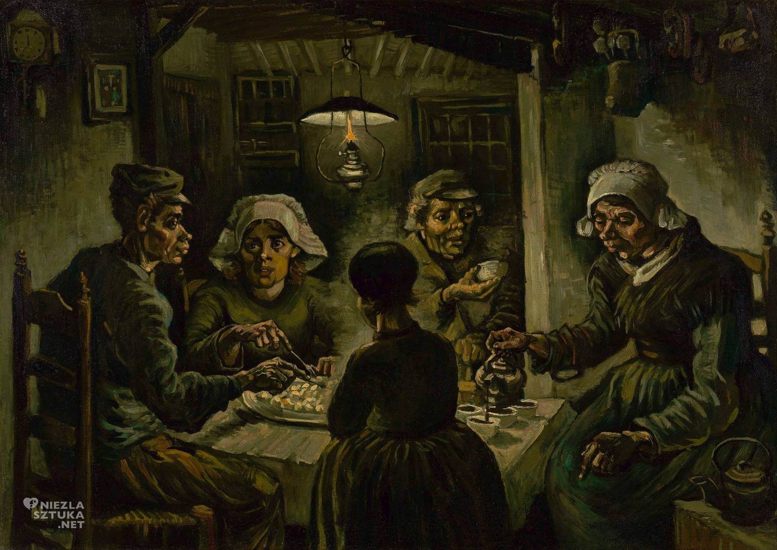 Vincent van Gogh, Jedzący kartofle, malarstwo, sztuka światowa, Niezła Sztuka