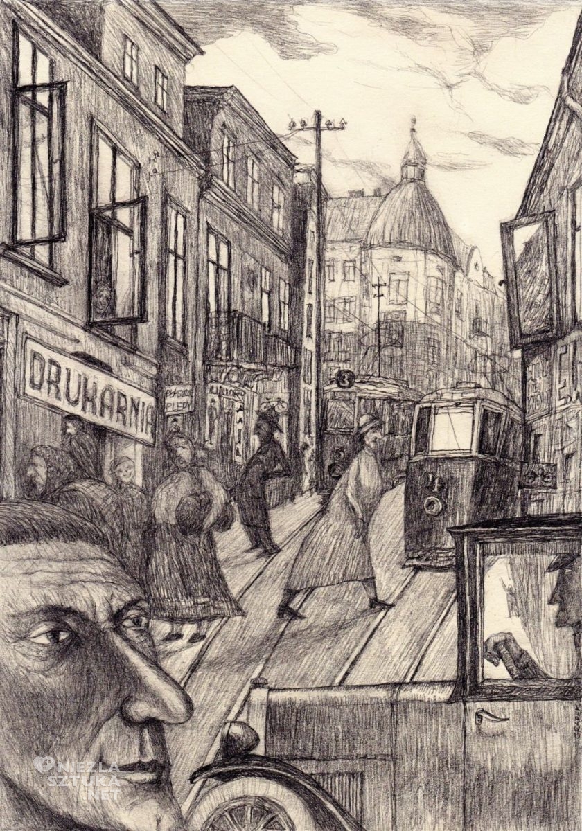 Wojciech Grabowski, sztuka polska, artysta polski, rysunek, Przemyśl, niezła sztuka