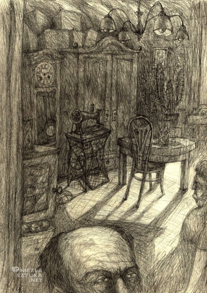 Wojciech Grabowski, sztuka polska, artysta polski, rysunek, Przemyśl, niezła sztuka
