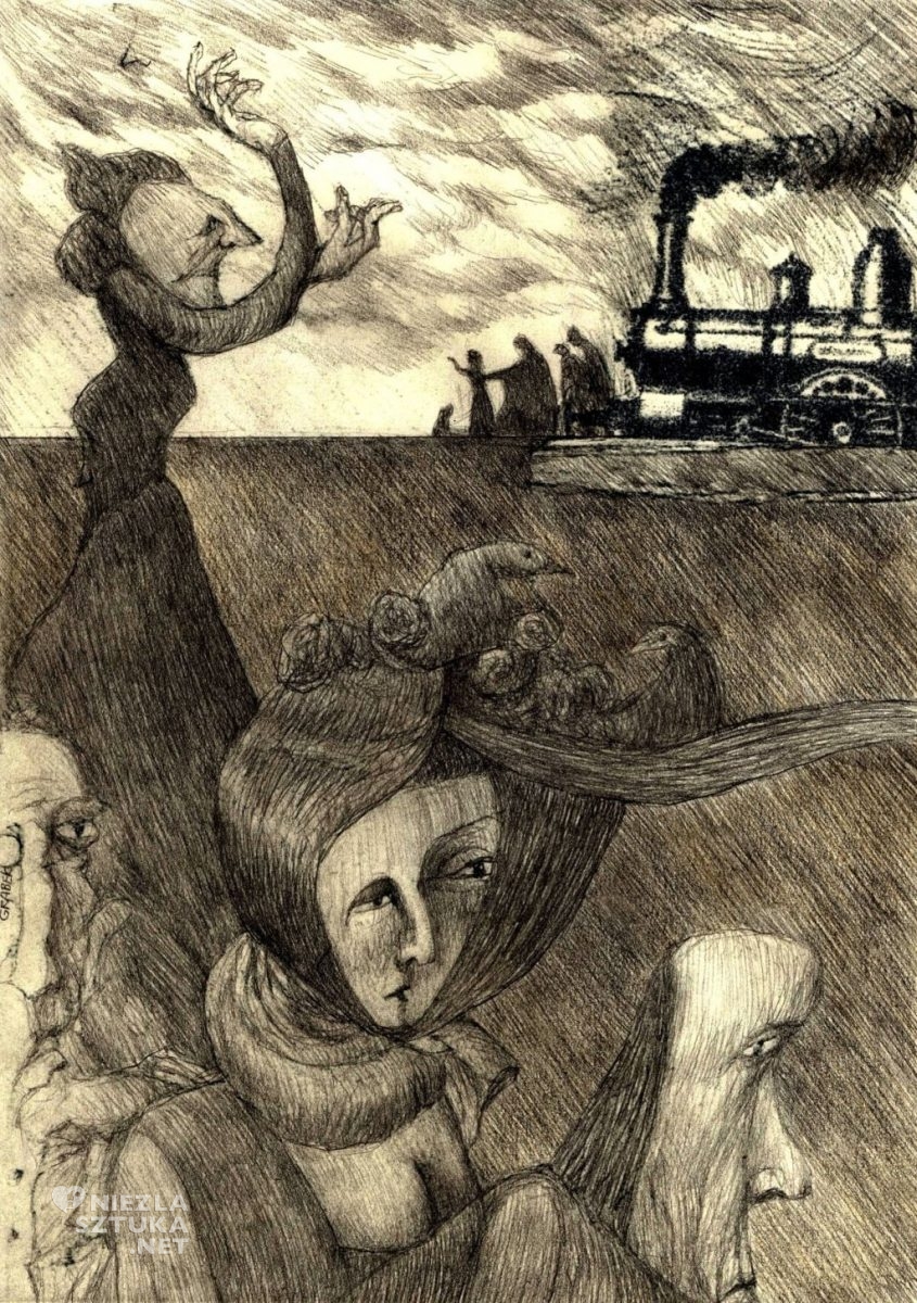 Wojciech Grabowski, sztuka polska, artysta polski, rysunek, Przemyśl, niezła sztuka