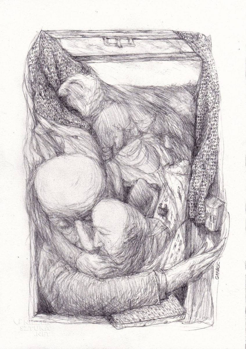 Wojciech Grabowski, sztuka polska, artysta polski, rysunek, Przemyśl, niezła sztuka