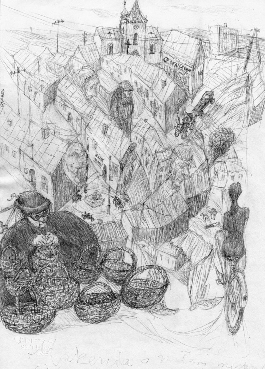 Wojciech Grabowski, sztuka polska, artysta polski, rysunek, Przemyśl, niezła sztuka