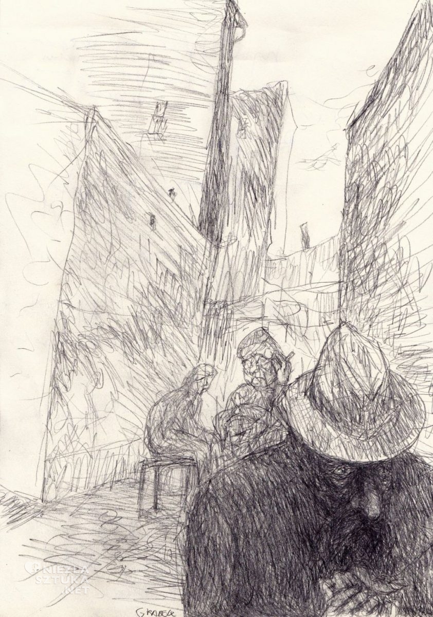 Wojciech Grabowski, sztuka polska, artysta polski, rysunek, Przemyśl, niezła sztuka