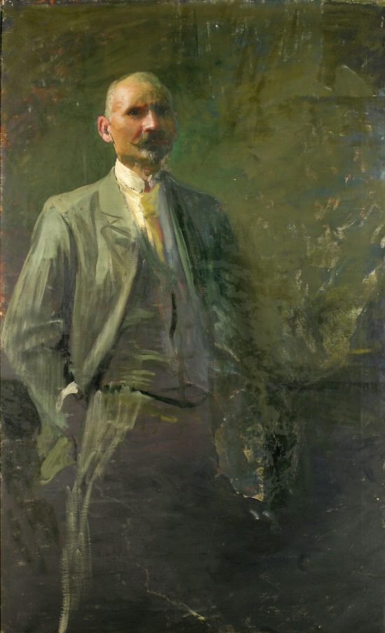 Leon Wyczółkowski, autoportret, sztuka polska, malarstwo polskie, niezła sztuka