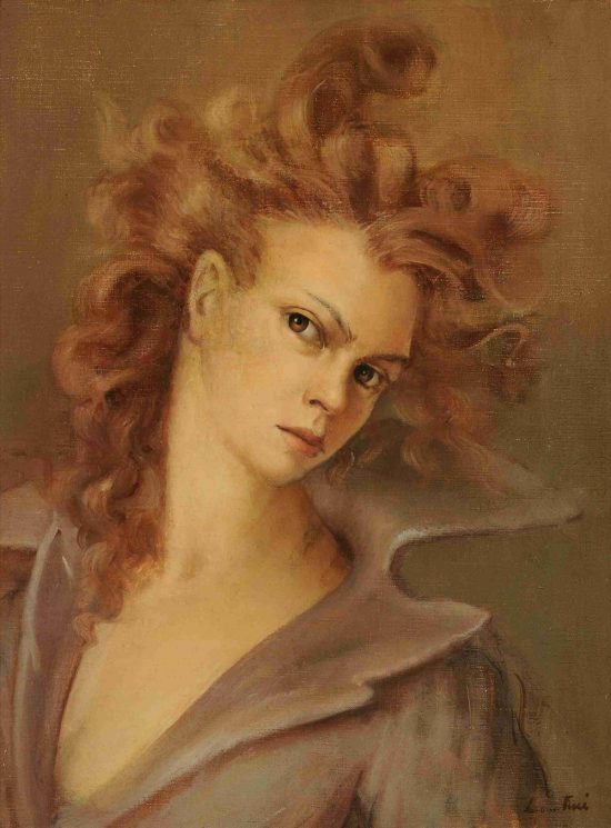 Leonor Fini, Autoportret, kobiety w sztuce, surrealizm, Niezła Sztuka