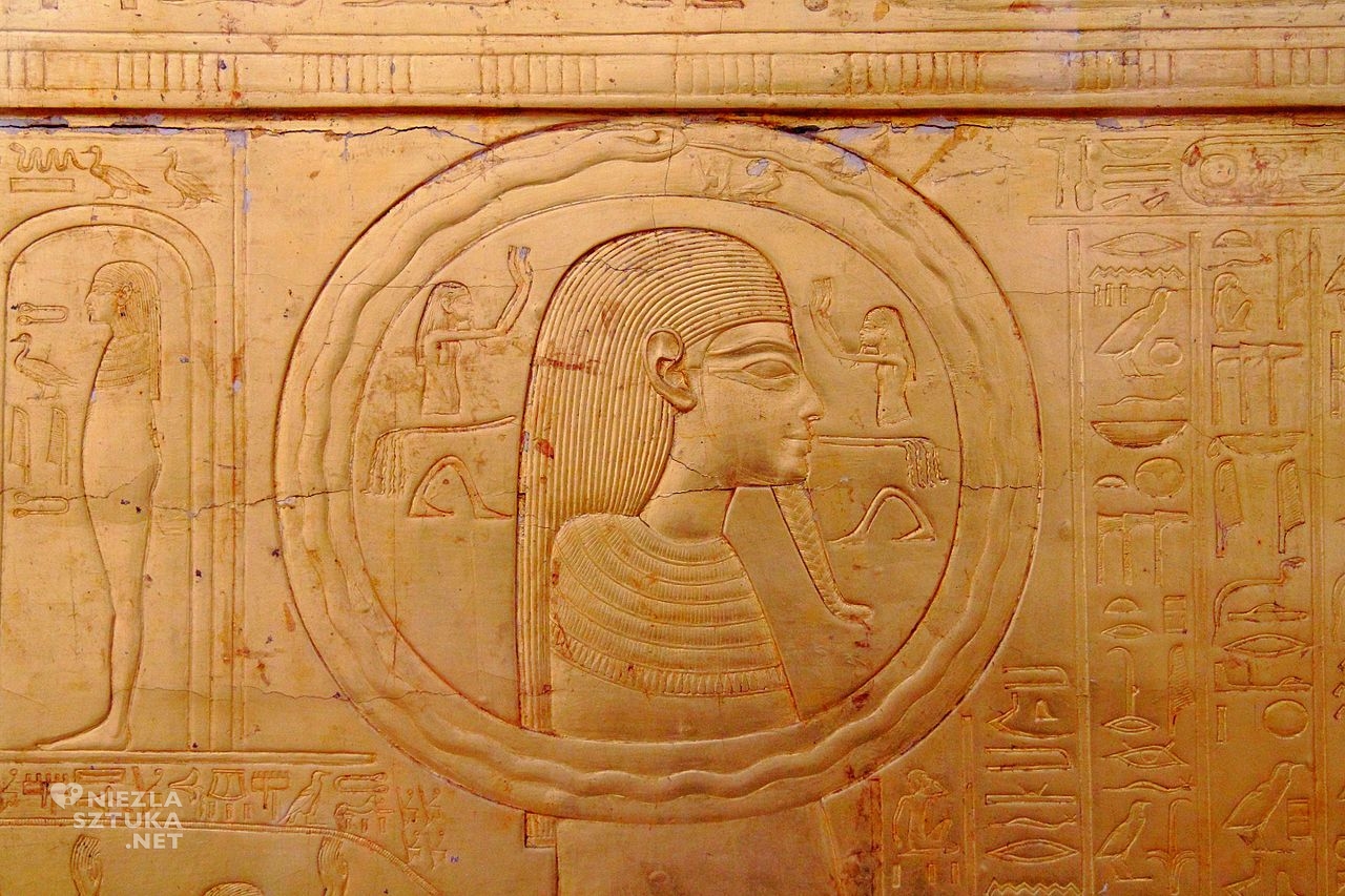 Uroboros, Tutanchamon, grobowiec Tutanchamona, niezła sztuka