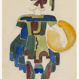 Zbigniew Pronaszko, Andrzej Pronaszko, teatr, Achilles, projekt kostiumu, sztuka polska, niezła sztuka